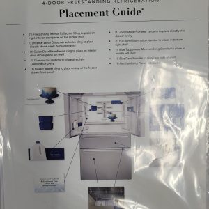 Thermador Refrigerator 3 or 4 Dr Freestanding - POP Kit