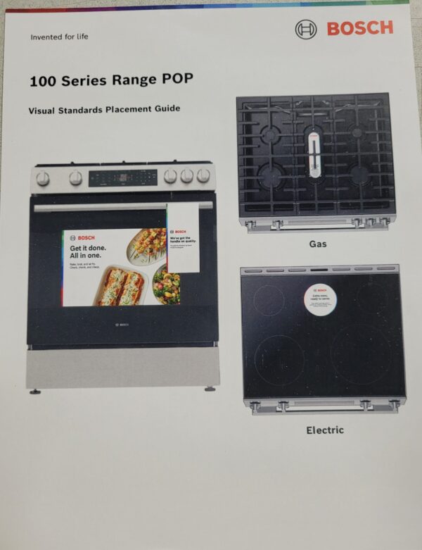 Bosch Series 100 Range POP Kit - English - Image 3