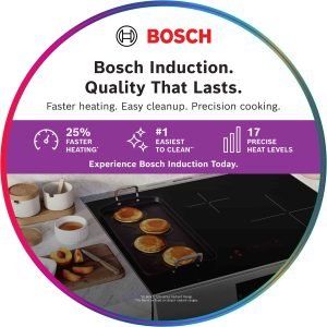 Bosch Induction Oven low tack cling POP - English