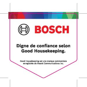 Bosch - New Housekeeping low tack cling for all appliances - French