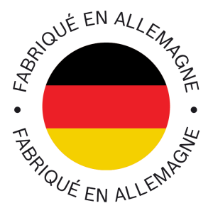Made in Germany 2.5" circular sticker - French