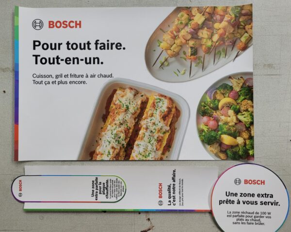 Bosch Series 100 Range POP Kit - French